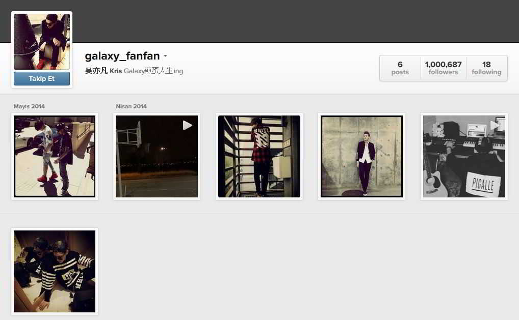 Kris Instagram One Millon Followers 2 Suexo