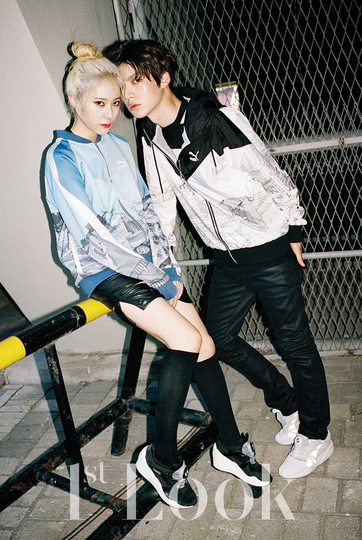 Krystal ve Ahn Jae Hyun 1st Look Magazine Suexo 6