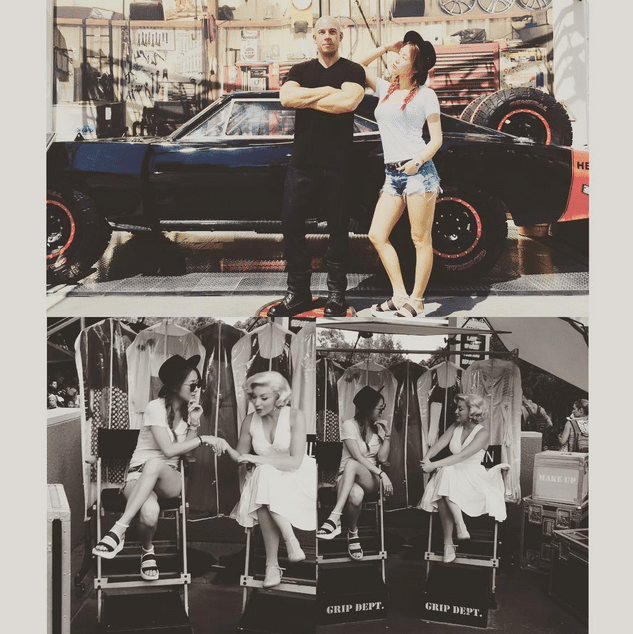 Soyu Marilyn Monroe İle Yan Yana