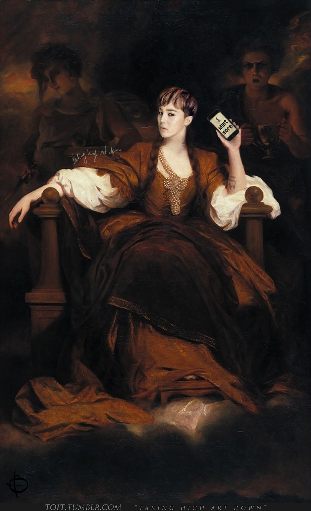 Sarah Siddons (Tragic Muse), 1783-1784.