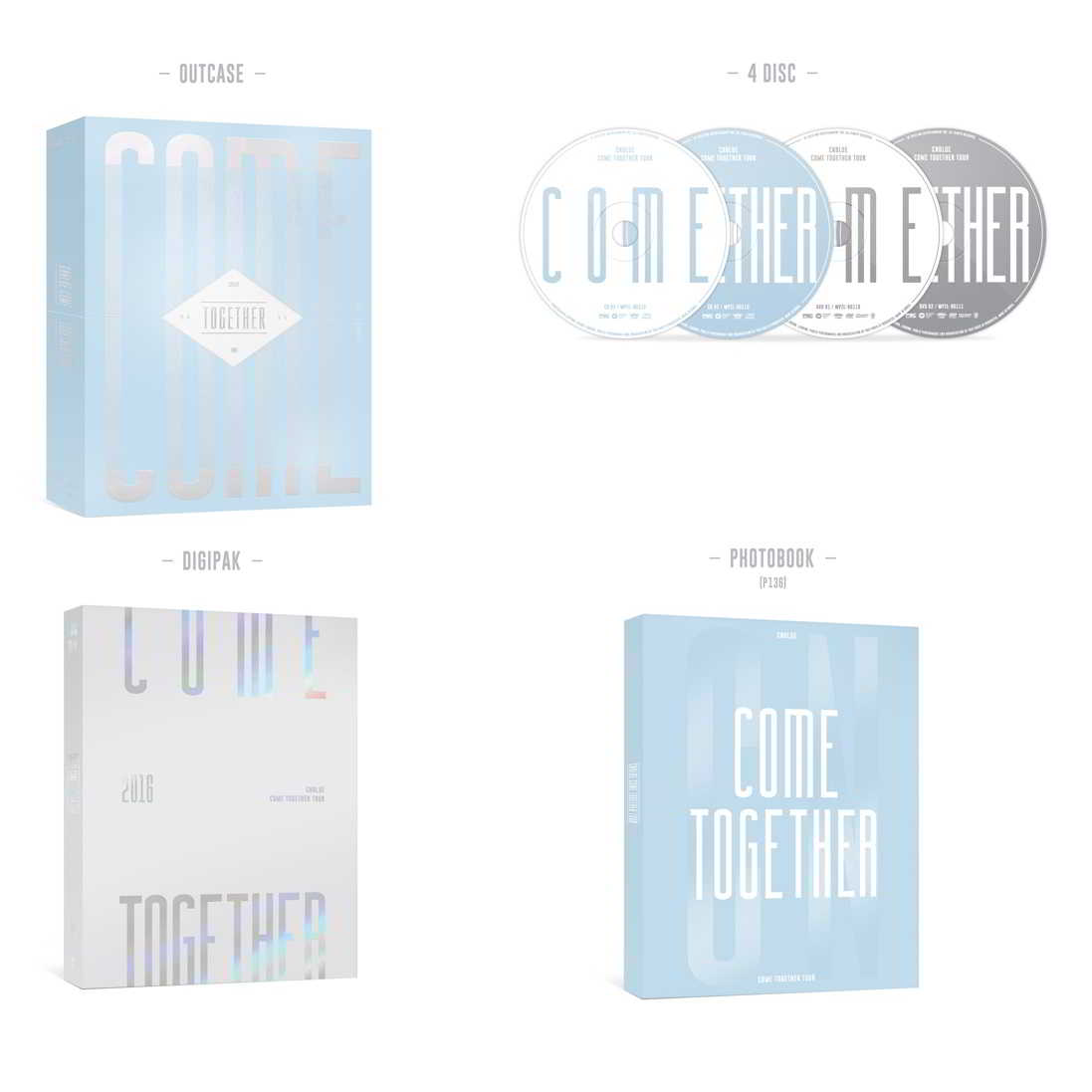 [2016] [DVD Release,Photobook] COME TOGETHER TOUR Live Package