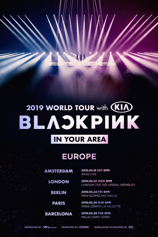 Black Pink 'In Your Area' Dünya Turnesine 5 Farklı Avrupa 