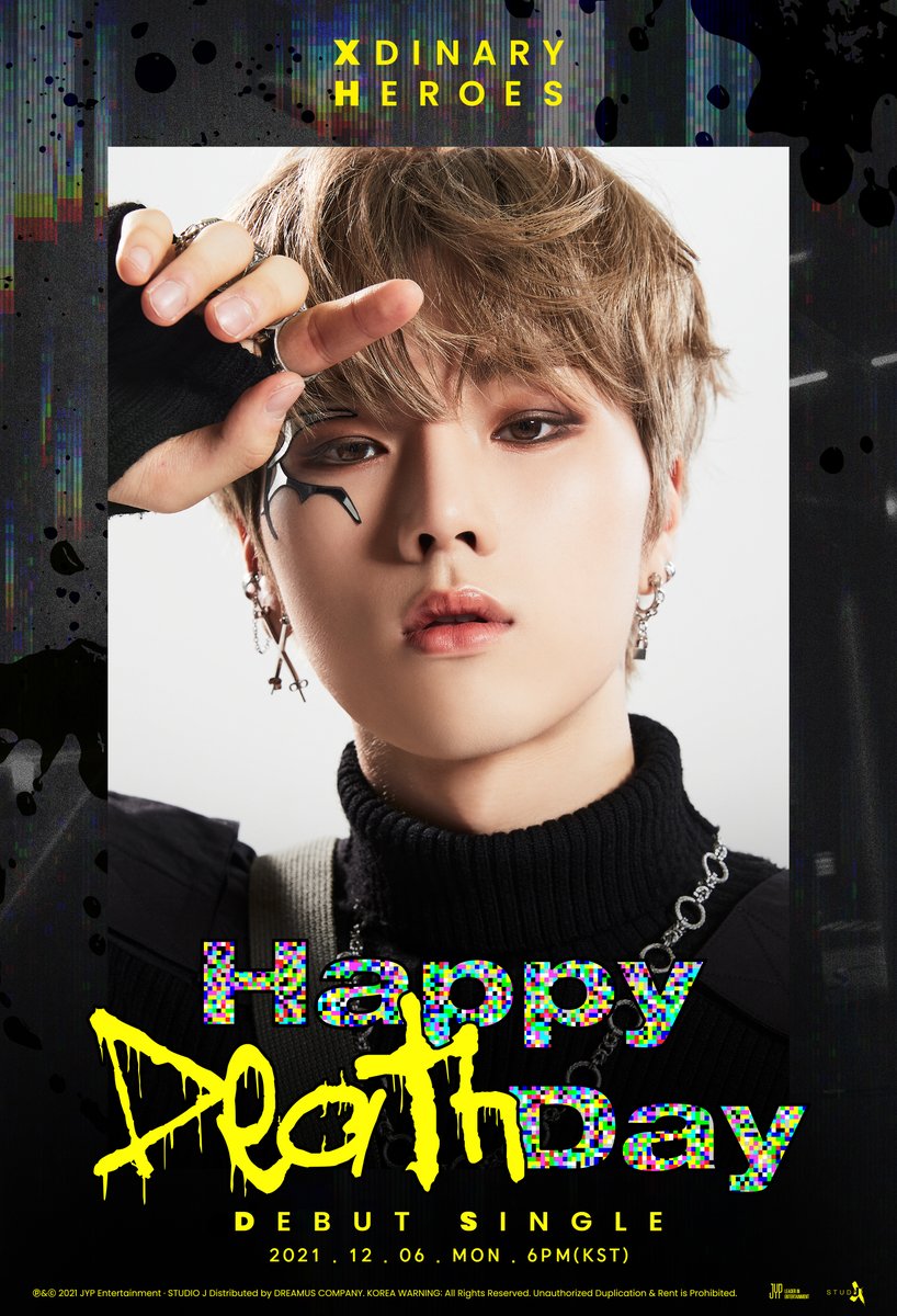 JYP'nin Yeni Erkek Grubu Xdinary Heroes, Jungsu'nun TanΔ±tΔ±m