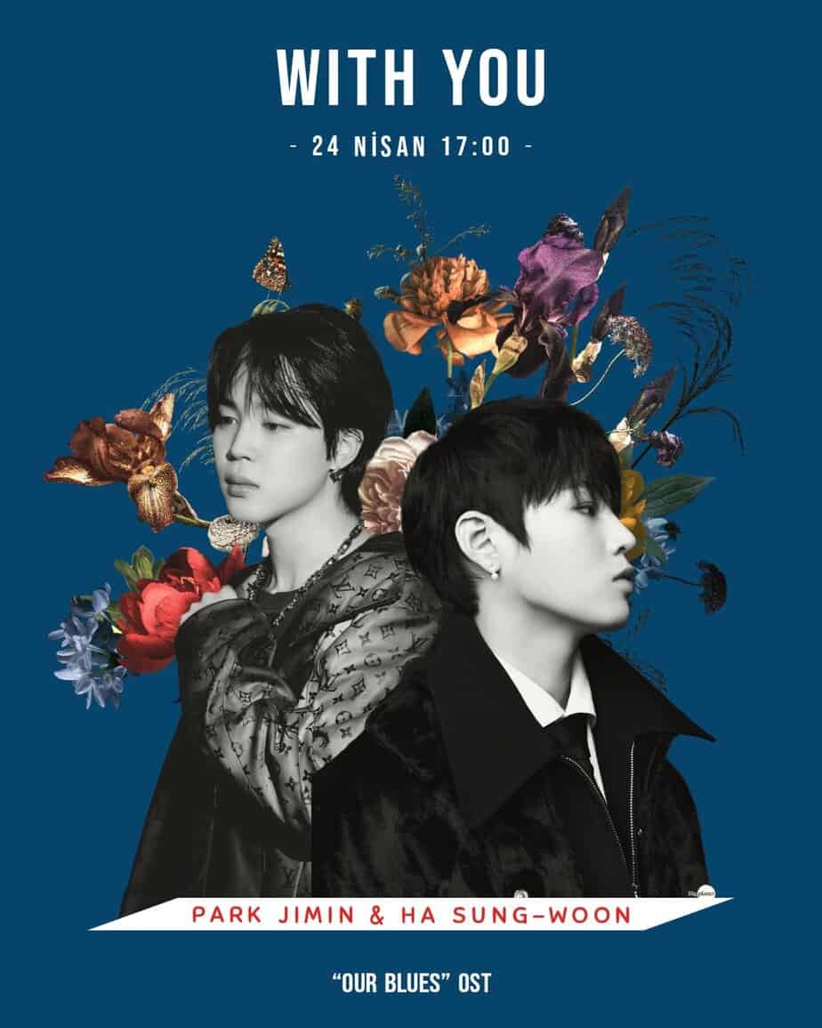 BTS'ten Jimin ve Ha Sung Woon'un, Our Blues Dizisi İçin Seslendirdiği